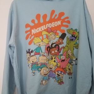 Teens nickalodan hoodie xl
